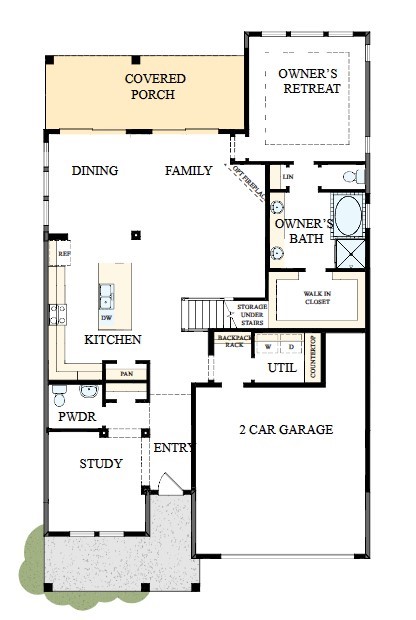 16146 Rita Road Conroe, TX 77302 - Photo 48 of 49 The success of a floor plan is the way you can move through it…You’ll be amazed at how well this home lives…We call it traffic patterns.