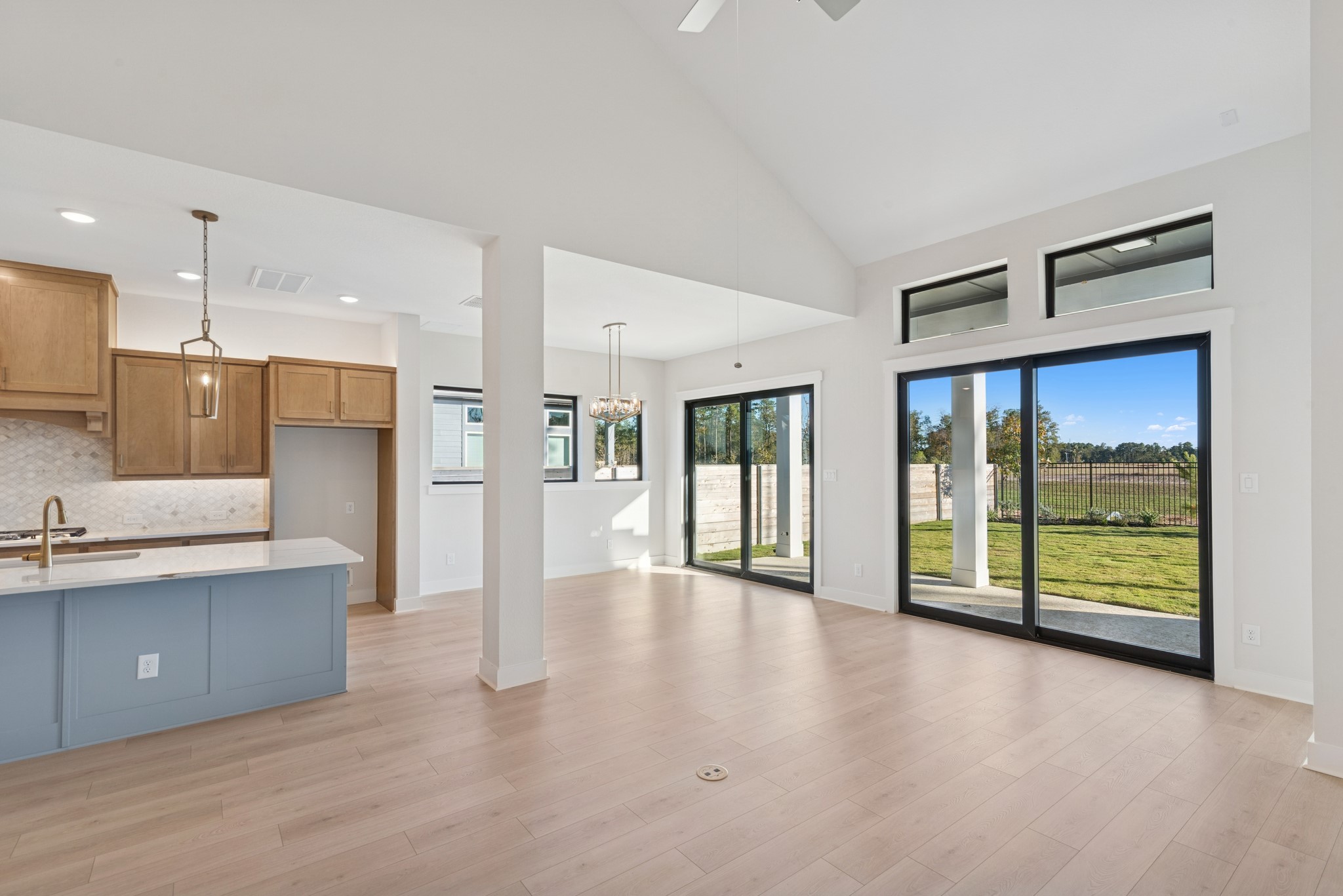 16146 Rita Road Conroe, TX 77302 - Photo 27 of 49 a view of a kitchen with a sink and a large window