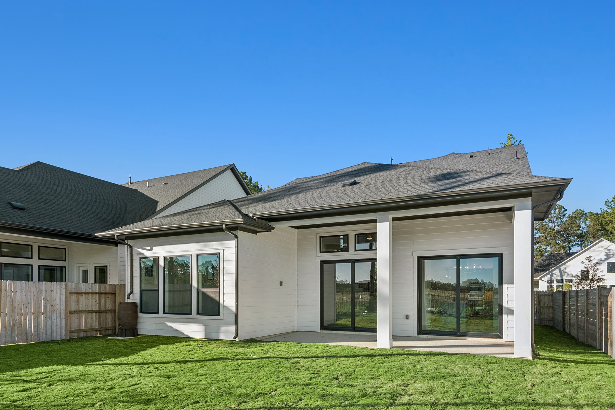 16146 Rita Road Conroe, TX 77302 - Photo 10 of 49 front view of a house with a yard