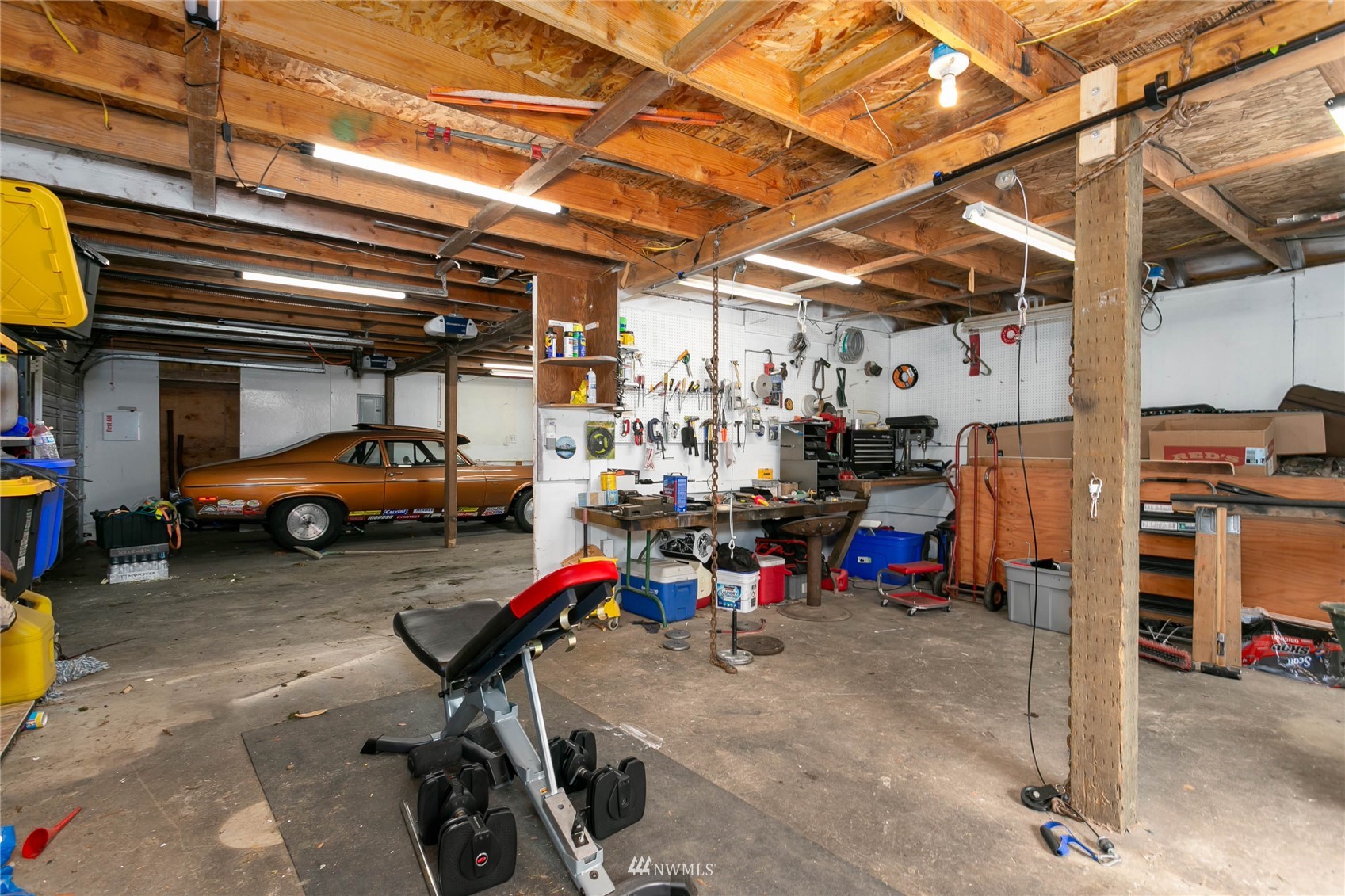 15722 240th Street East Graham, WA 98338 - Photo 25 of 40 a view of parking garage with cars