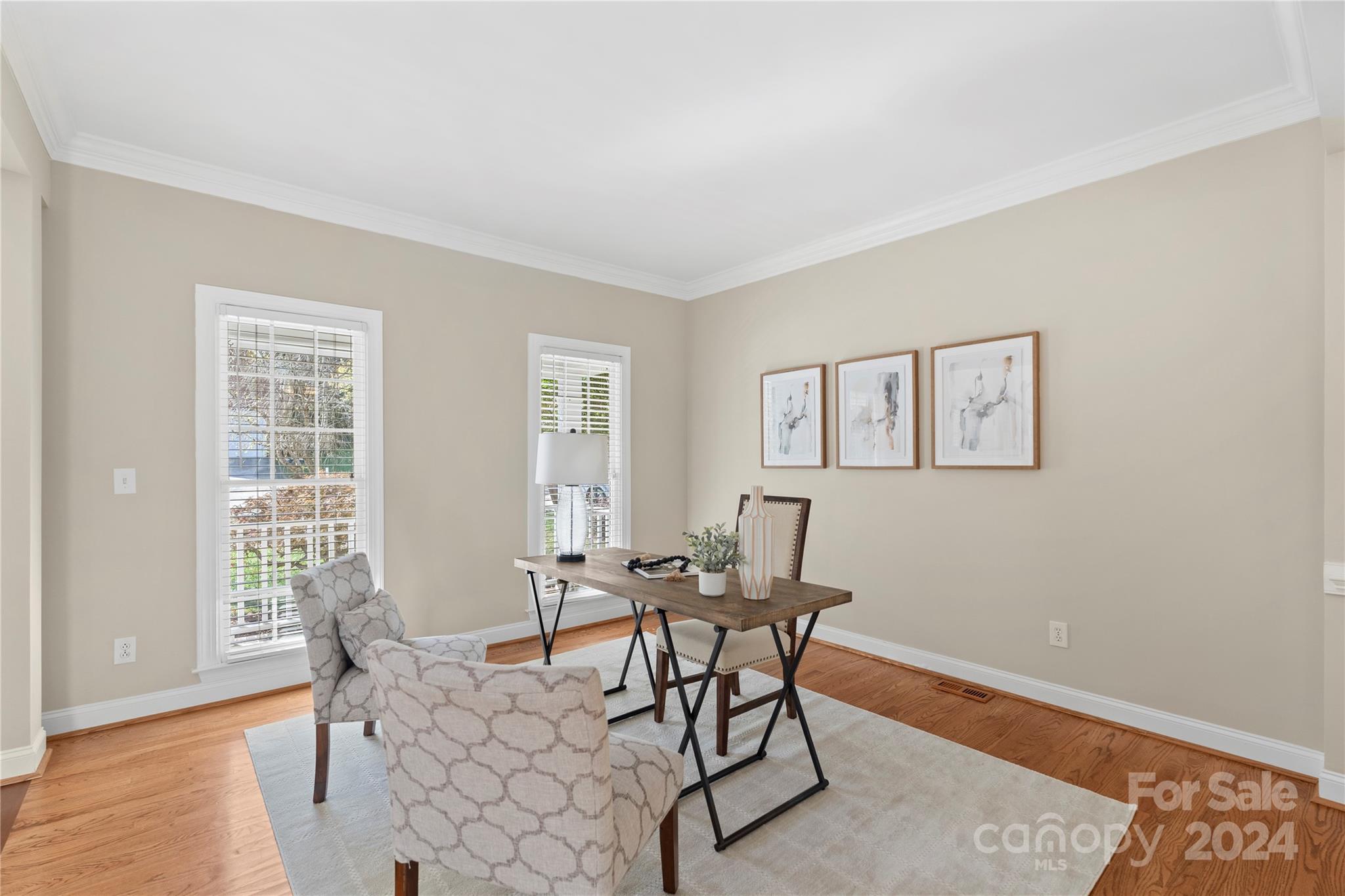 3417 Rhett Butler Place Charlotte, NC 28270 - Photo 11 of 48 a workspace room with furniture and windows