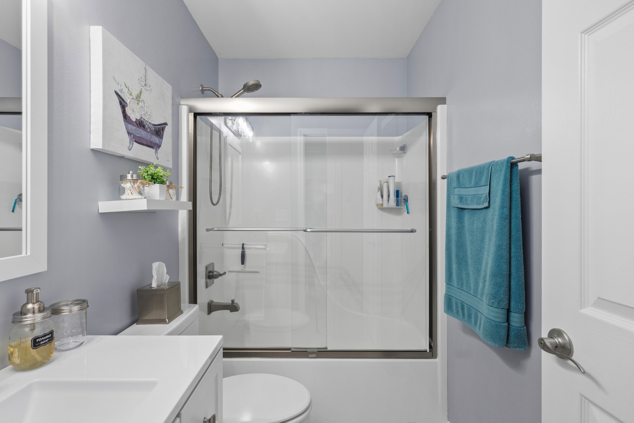 454 Campbell Hollow Road Bethpage, TN 37022 - Photo 39 of 57 a bathroom with a sink a toilet and shower