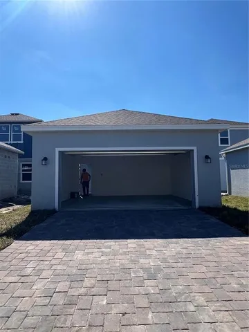 a view of backyard with hardwood