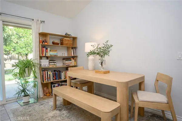 a view of a workspace with furniture