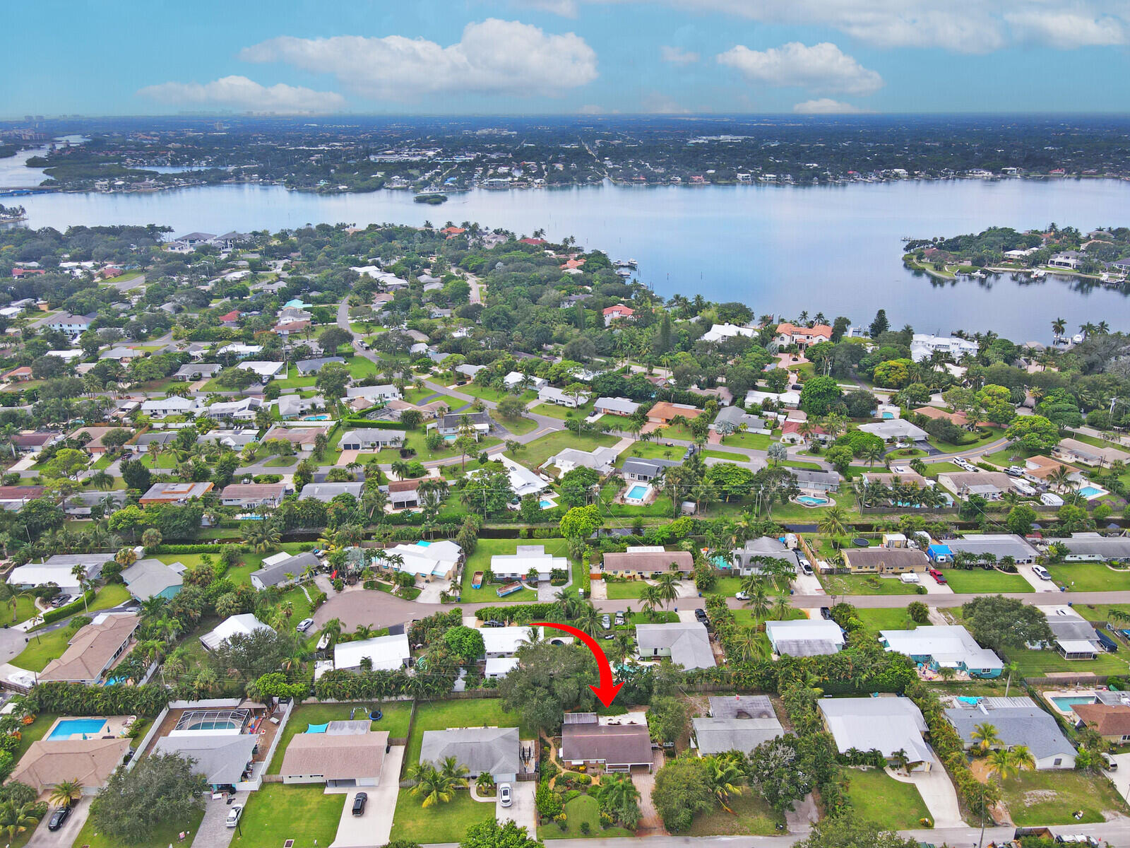 450 Dover Road Tequesta, FL 33469 - Photo 32 of 36 49_Aerial_6_mls