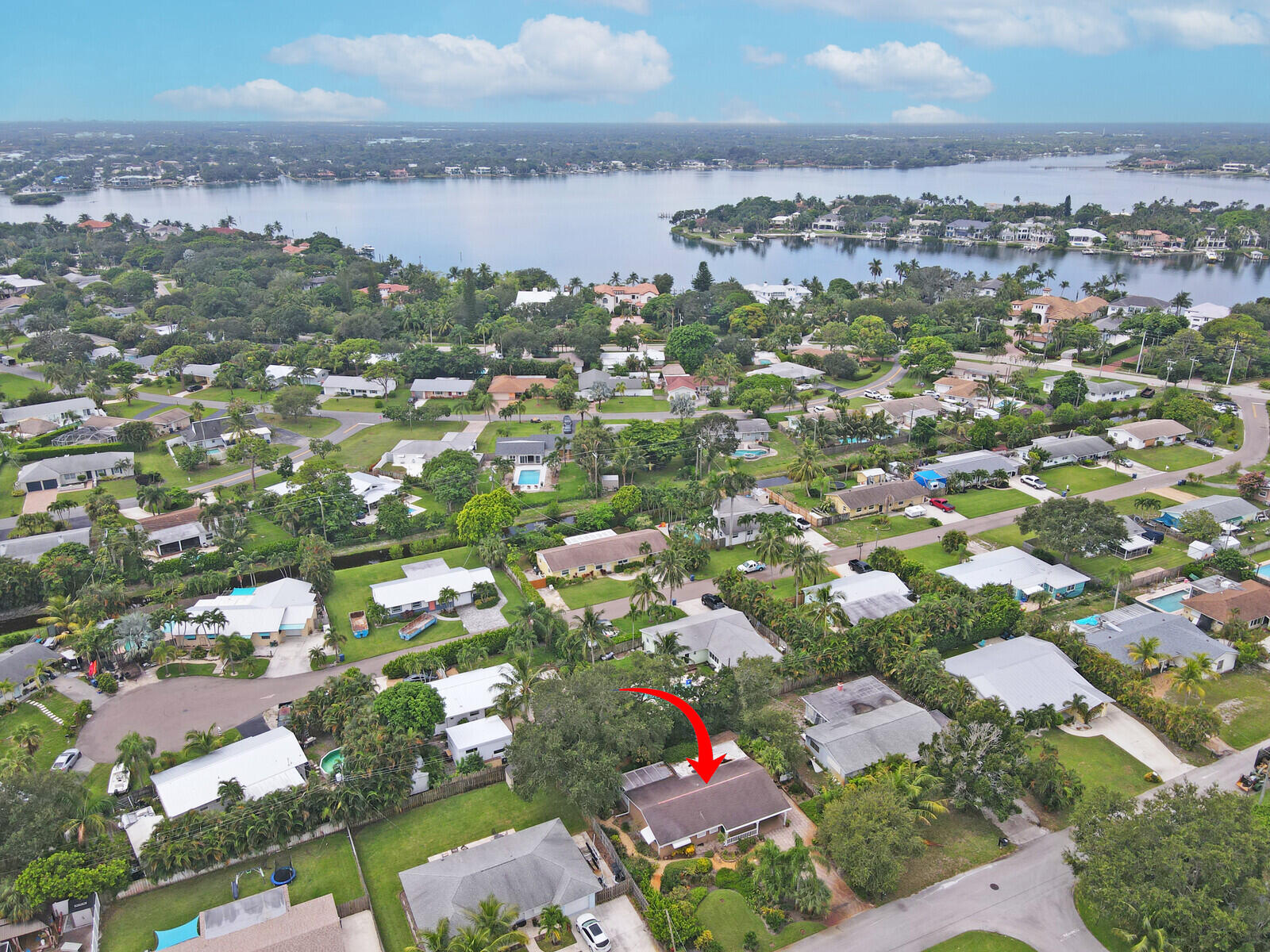 450 Dover Road Tequesta, FL 33469 - Photo 34 of 36 51_Aerial_8_mls