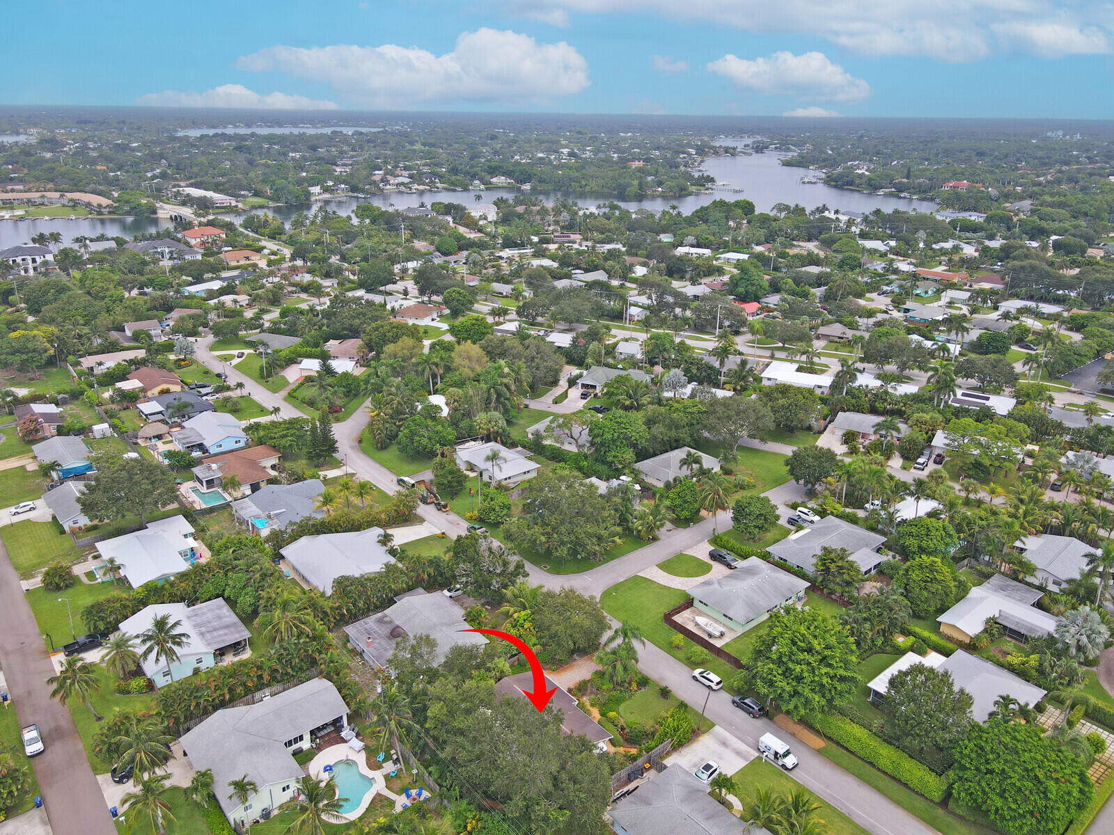 450 Dover Road Tequesta, FL 33469 - Photo 36 of 36 53_Aerial_10_mls