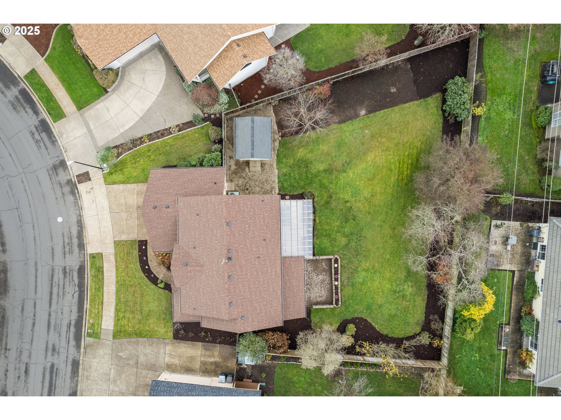 2360 Dale Avenue Eugene, OR 97408 - Photo 47 of 48 an aerial view of a house with yard