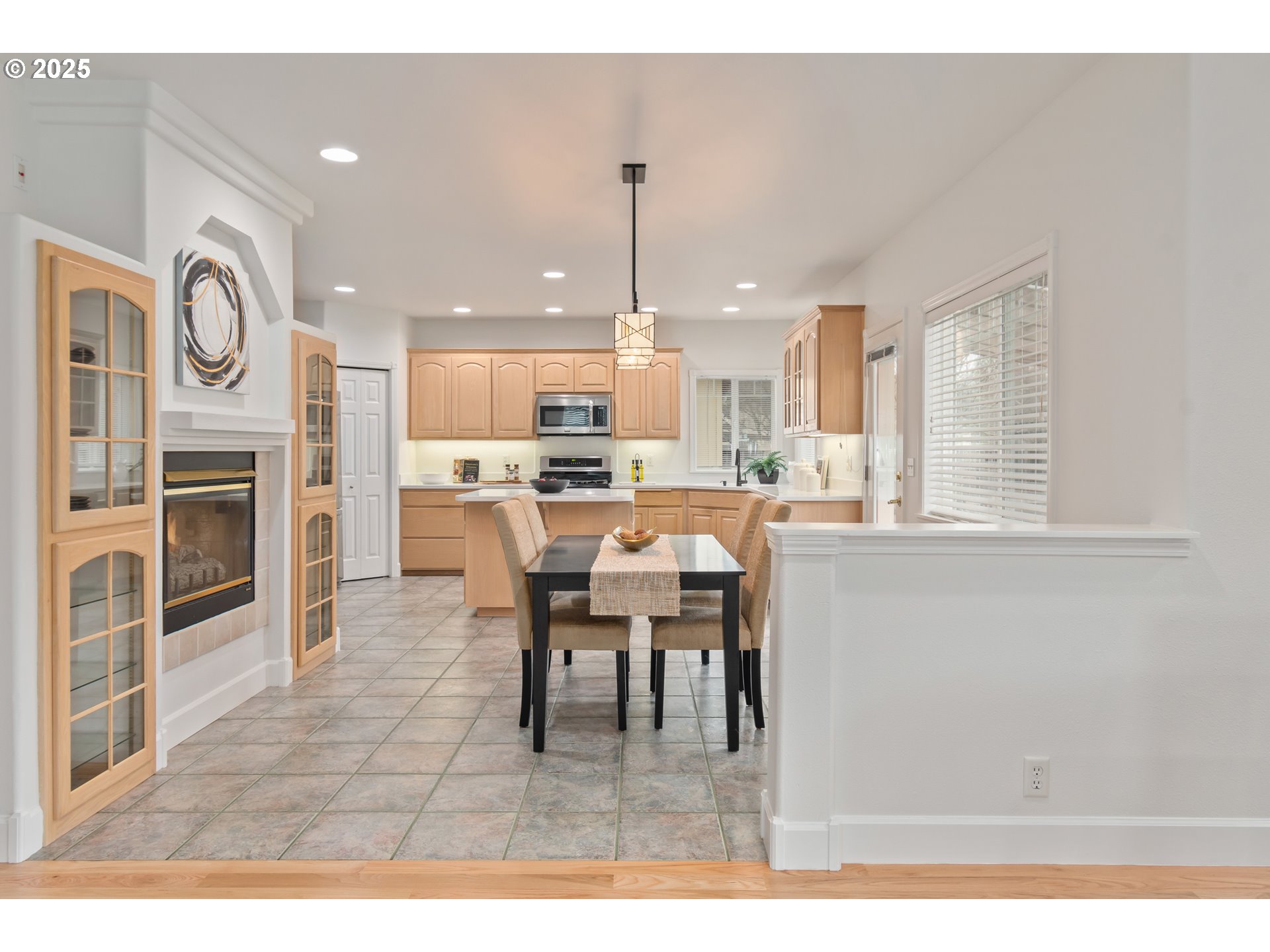 2360 Dale Avenue Eugene, OR 97408 - Photo 8 of 48 a dining room with furniture and a kitchen view