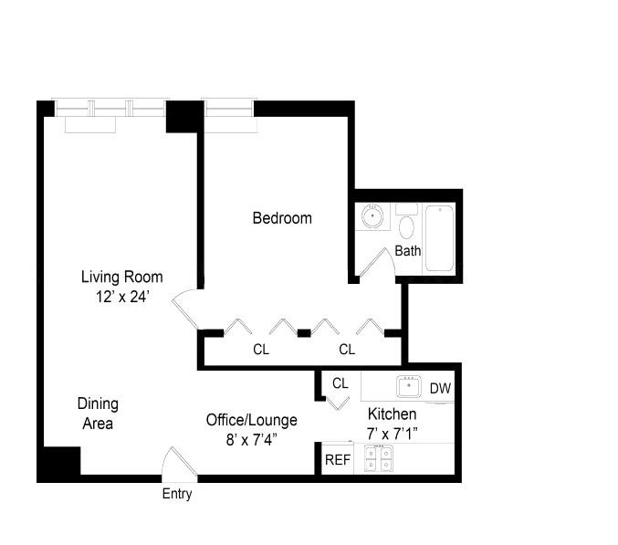 220 East 65th Street, Unit 8J Manhattan, NY 10065 - Photo 23 of 23 a picture of a book and a white refrigerator