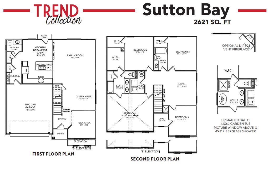 Sutton Bay floor plan