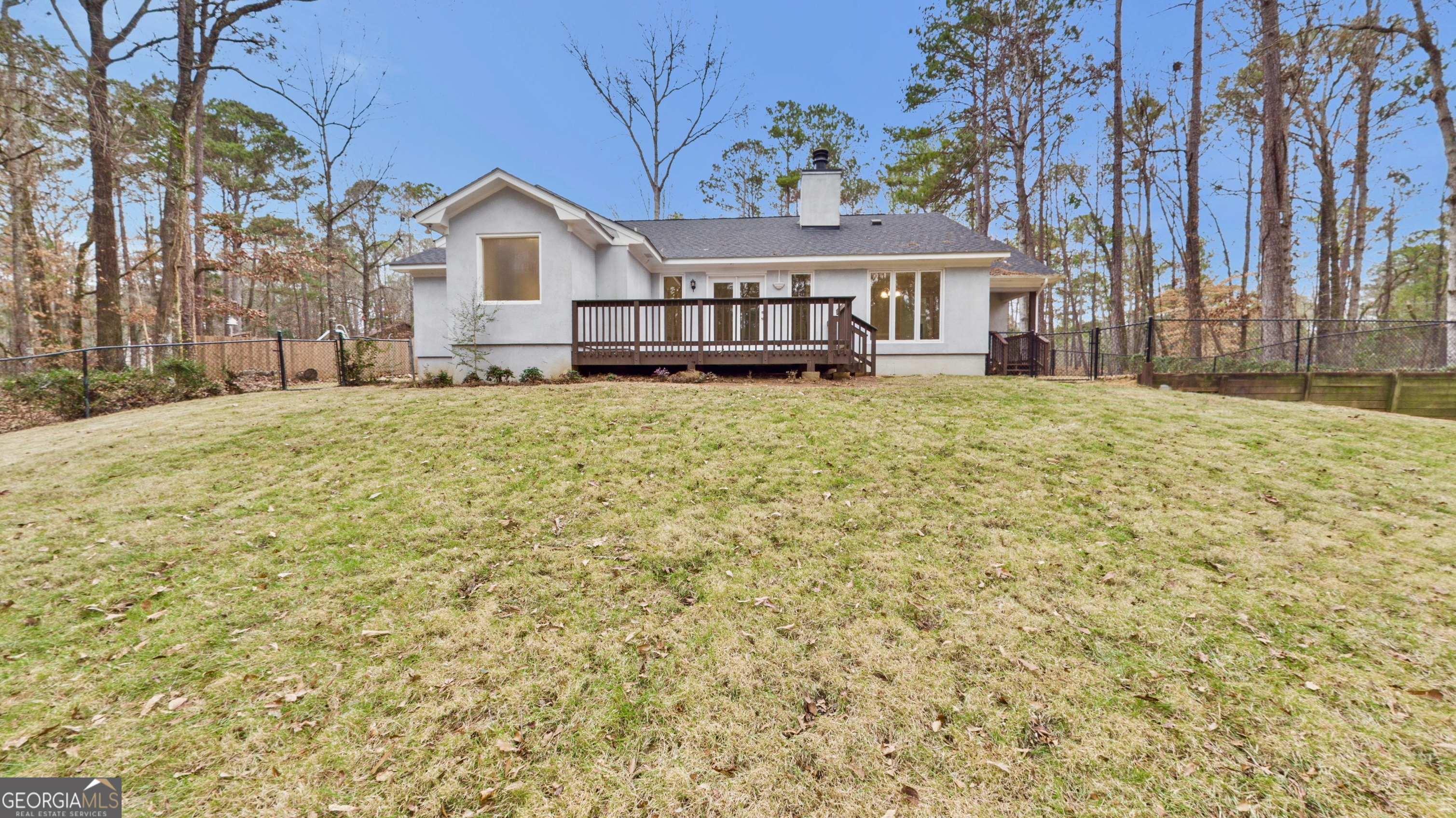 292 Blue Bird Trail Fortson, GA 31808 - Photo 40 of 45 a front view of a house with a yard