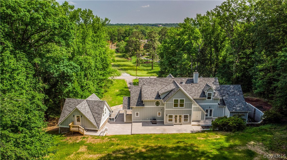 4120 East Old Gun Road Midlothian, VA 23113 - Photo 10 of 25 an aerial view of a house