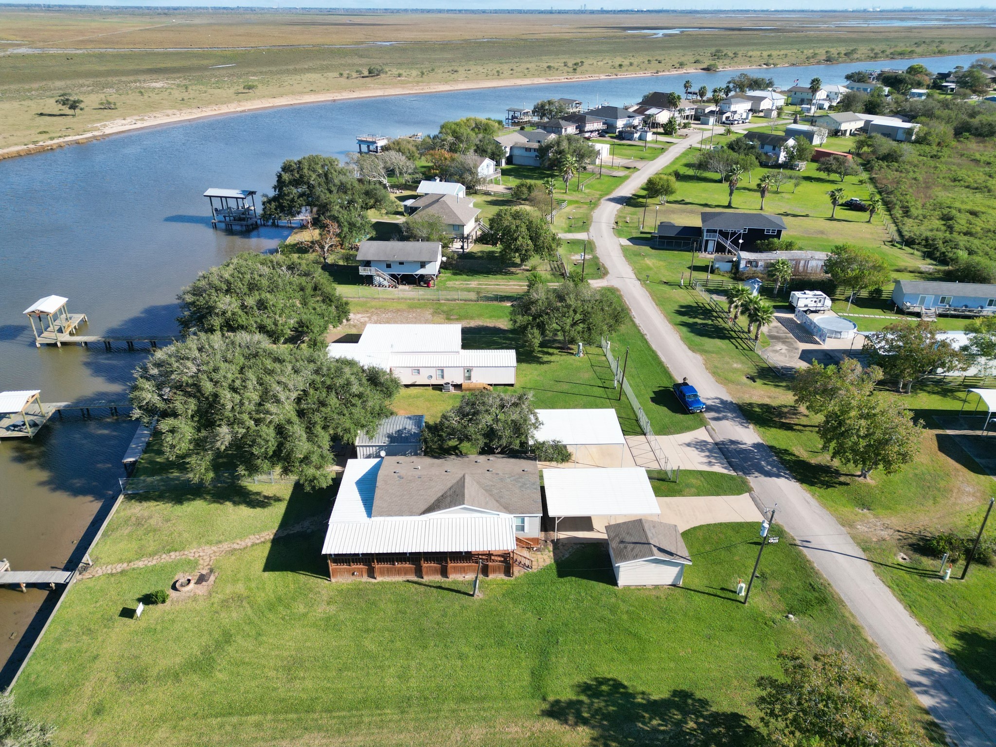 5582 County Road 469 Brazoria, TX 77422 - Photo 32 of 32 an aerial view of multiple house