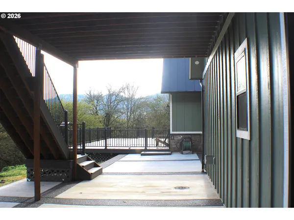 a view of outdoor space patio and barbeque oven