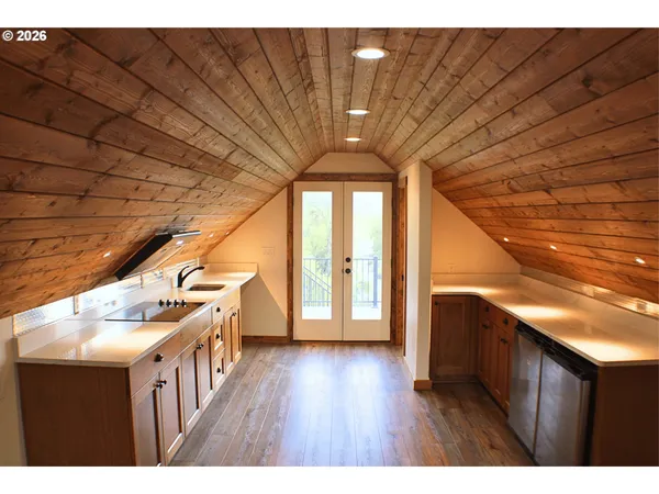 a view of front door