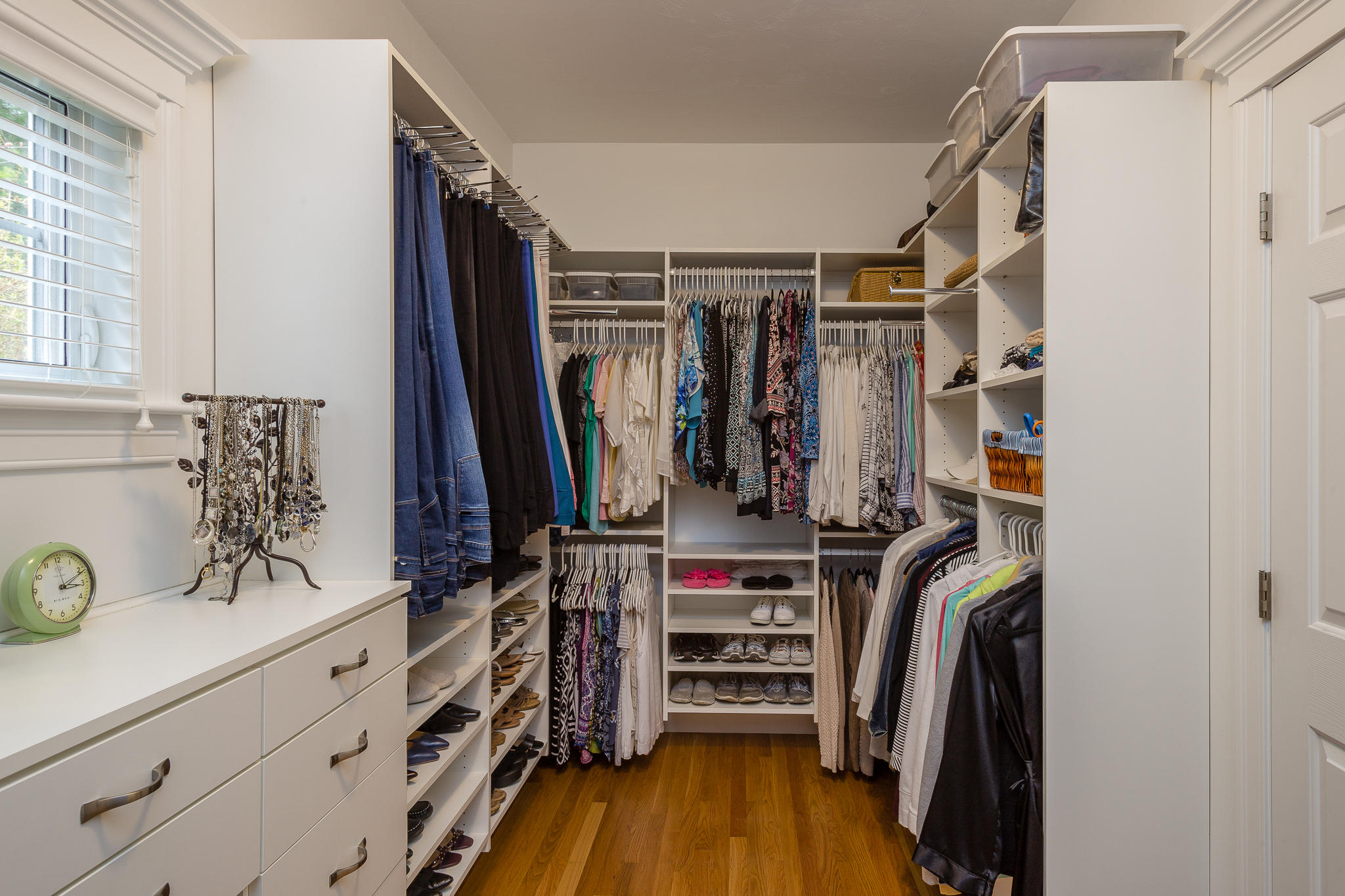 85 Palmer Road Mashpee, MA 02649 - Photo 15 of 38 a view of walk in closet with clothes and shoes