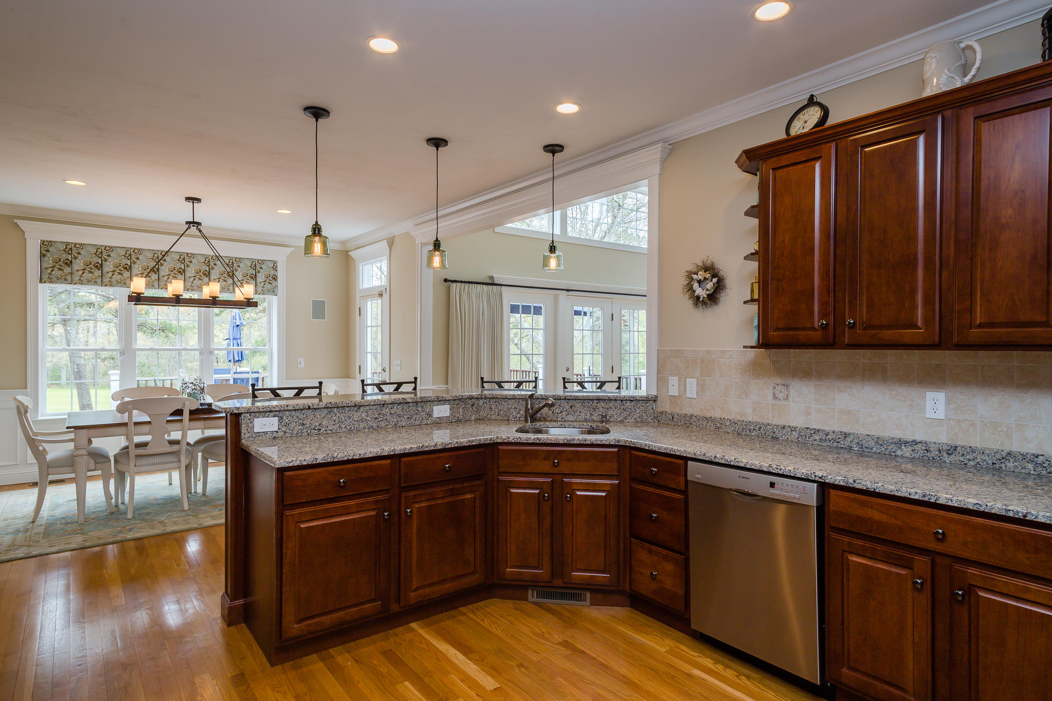 85 Palmer Road Mashpee, MA 02649 - Photo 8 of 38 a kitchen with lots of counter space and a sink