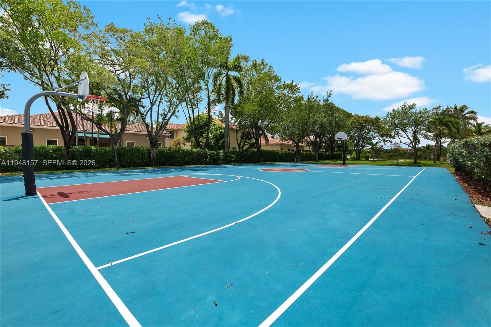 3363 Southwest 169th Terrace Miramar, FL 33027 - Photo 19 of 21 a view of a tennis court