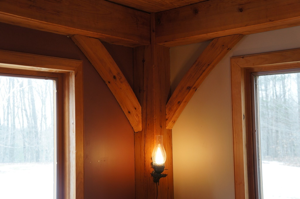 761 Henderson Road Williamstown, MA 01267 - Photo 14 of 24 Post & beam detail