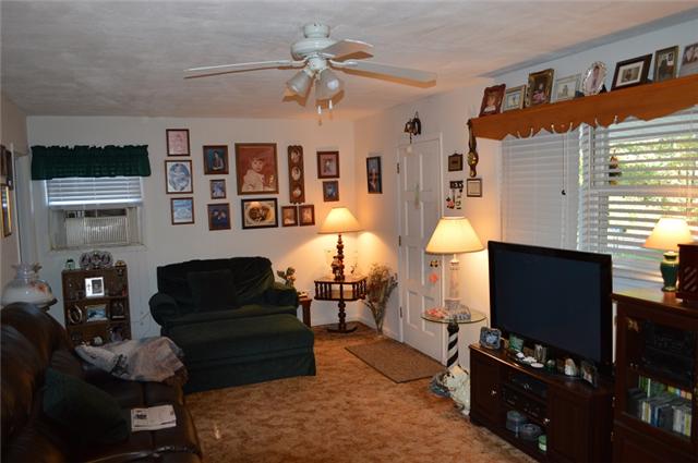 517 Second Plumb Road Belvidere, TN 37306 - Photo 14 of 20 a living room with furniture a flat screen tv and a fireplace