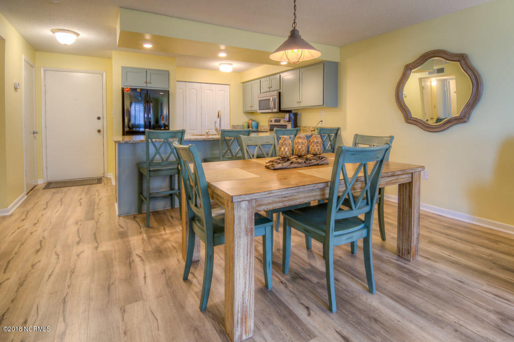 1505 Salter Path Road, Unit 223 Indian Beach, NC 28512 - Photo 12 of 47 Dining Room, New Floors!