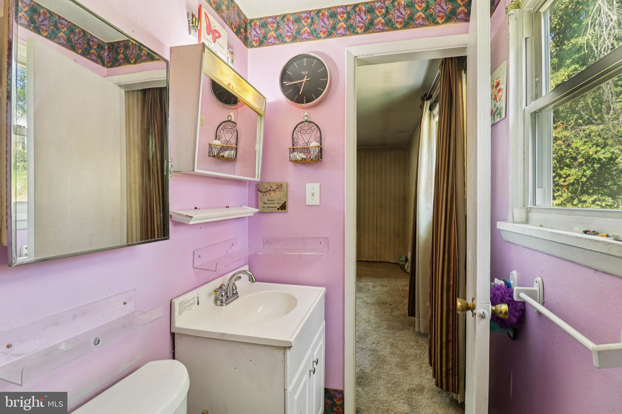 1916 Taylor Avenue Fort Washington, MD 20744 - Photo 40 of 64 a bathroom with a sink and a mirror