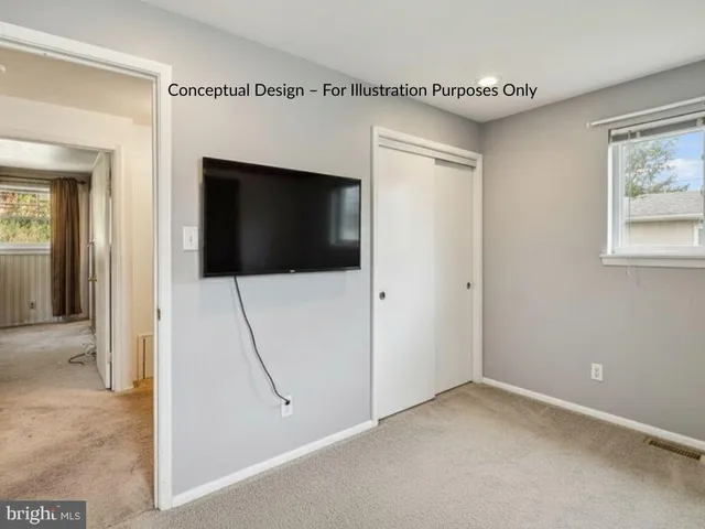 a view of a balcony with wooden floor