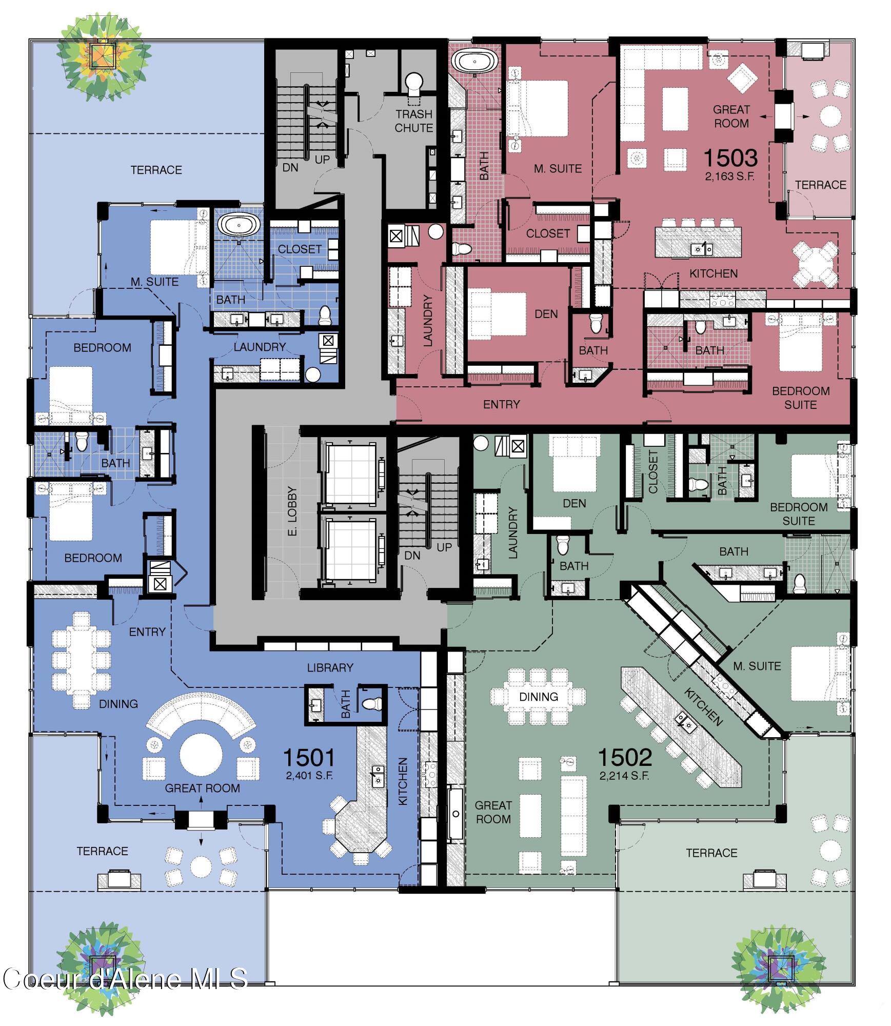 116 South 3rd Street, Unit 1503 Coeur D'Alene, ID 83814 - Photo 27 of 44 15th