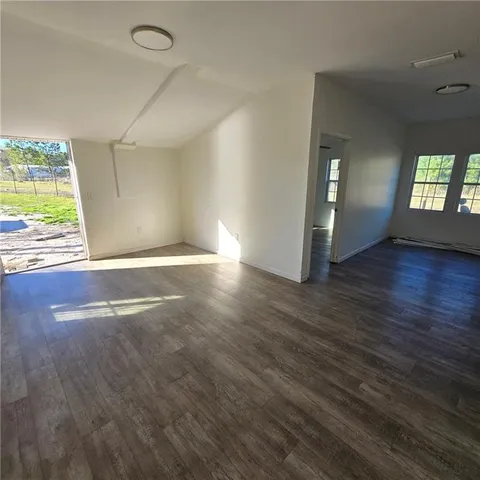 a view of livingroom with hardwood
