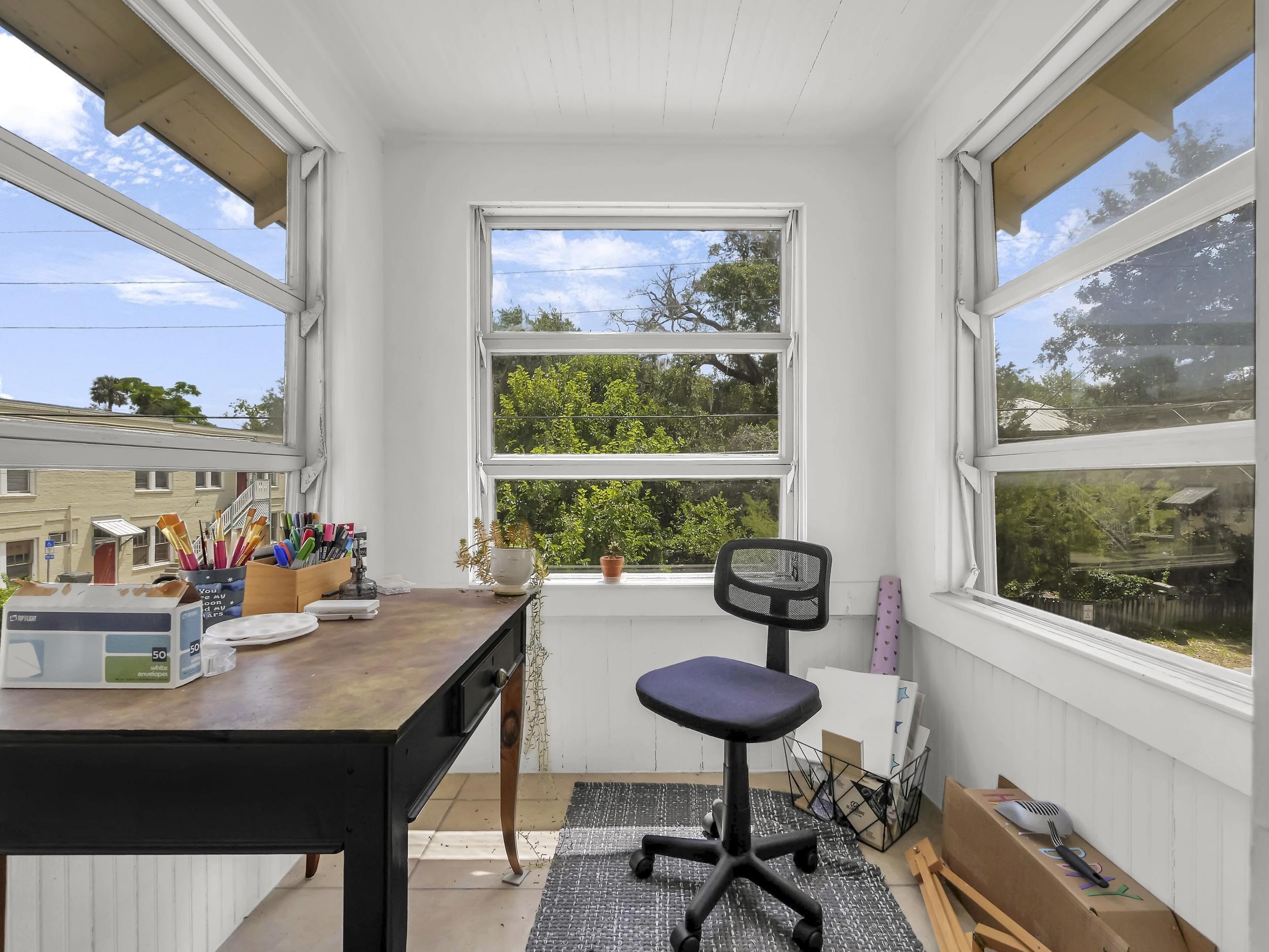8 Davis Street St. Augustine, FL 32084 - Photo 28 of 36 a view of a dining room with furniture window and outside view