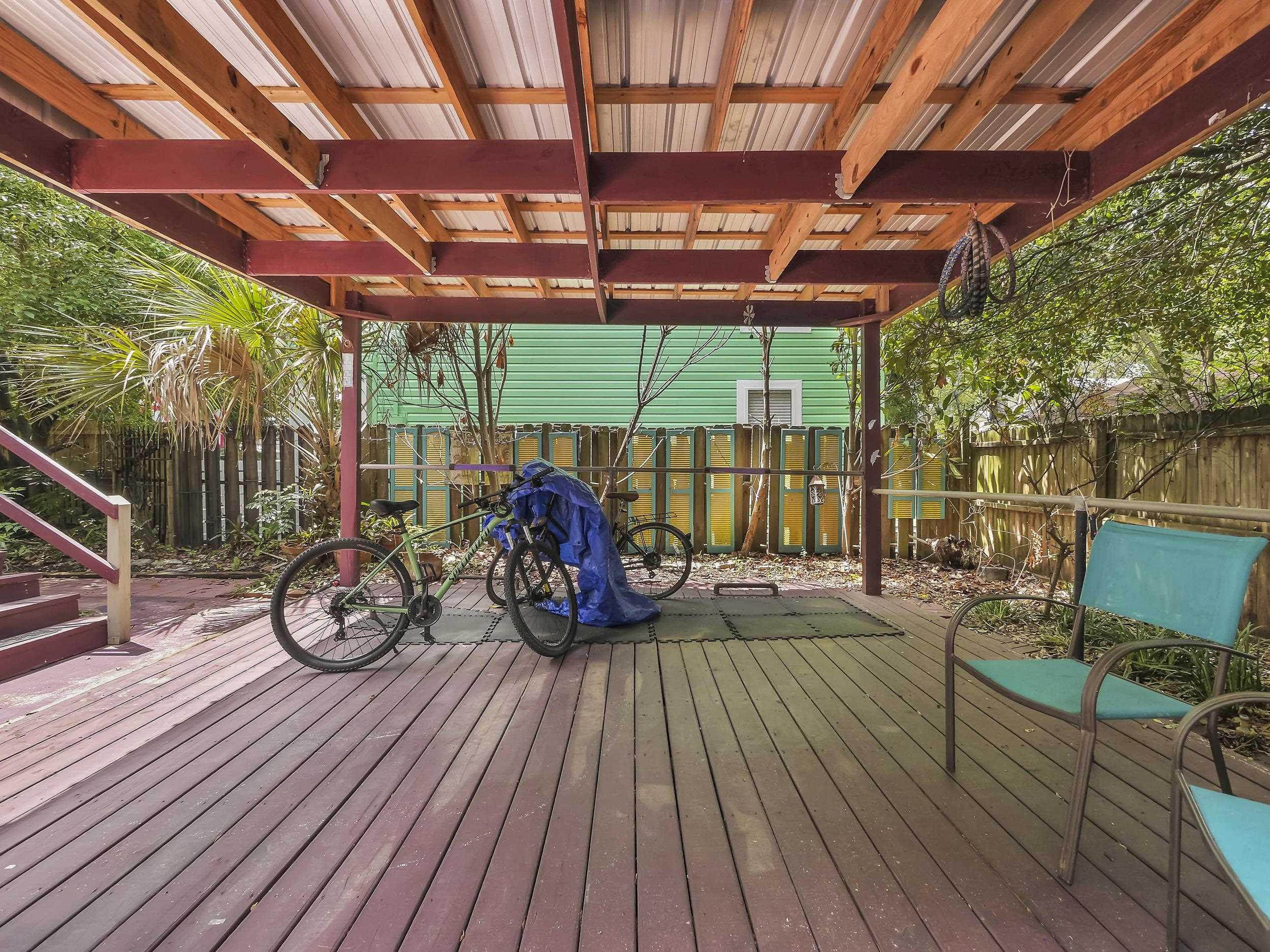 8 Davis Street St. Augustine, FL 32084 - Photo 35 of 36 a view of outdoor space with deck