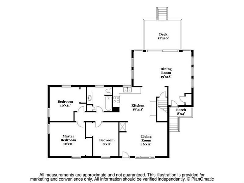 54 S Road Exeter, RI 02822 - Photo 22 of 23 1st Floor Plan.
