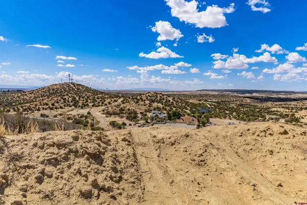 a view of a backyard of the house