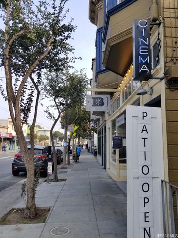 a view of road with card board