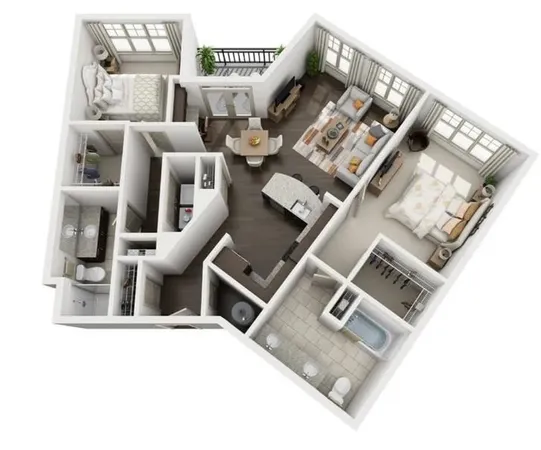$2,127 | 3695 Cumberland Boulevard Southeast, Unit 1223, Atlanta, GA 30339