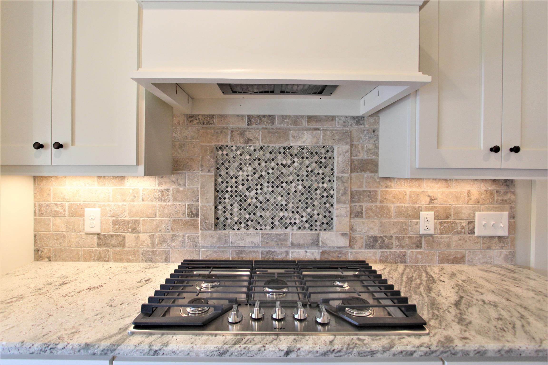 1223 Mires Road, Unit 15C Mount Juliet, TN 37122 - Photo 14 of 29 Custom Tile Backsplash Over Gas Cooktop