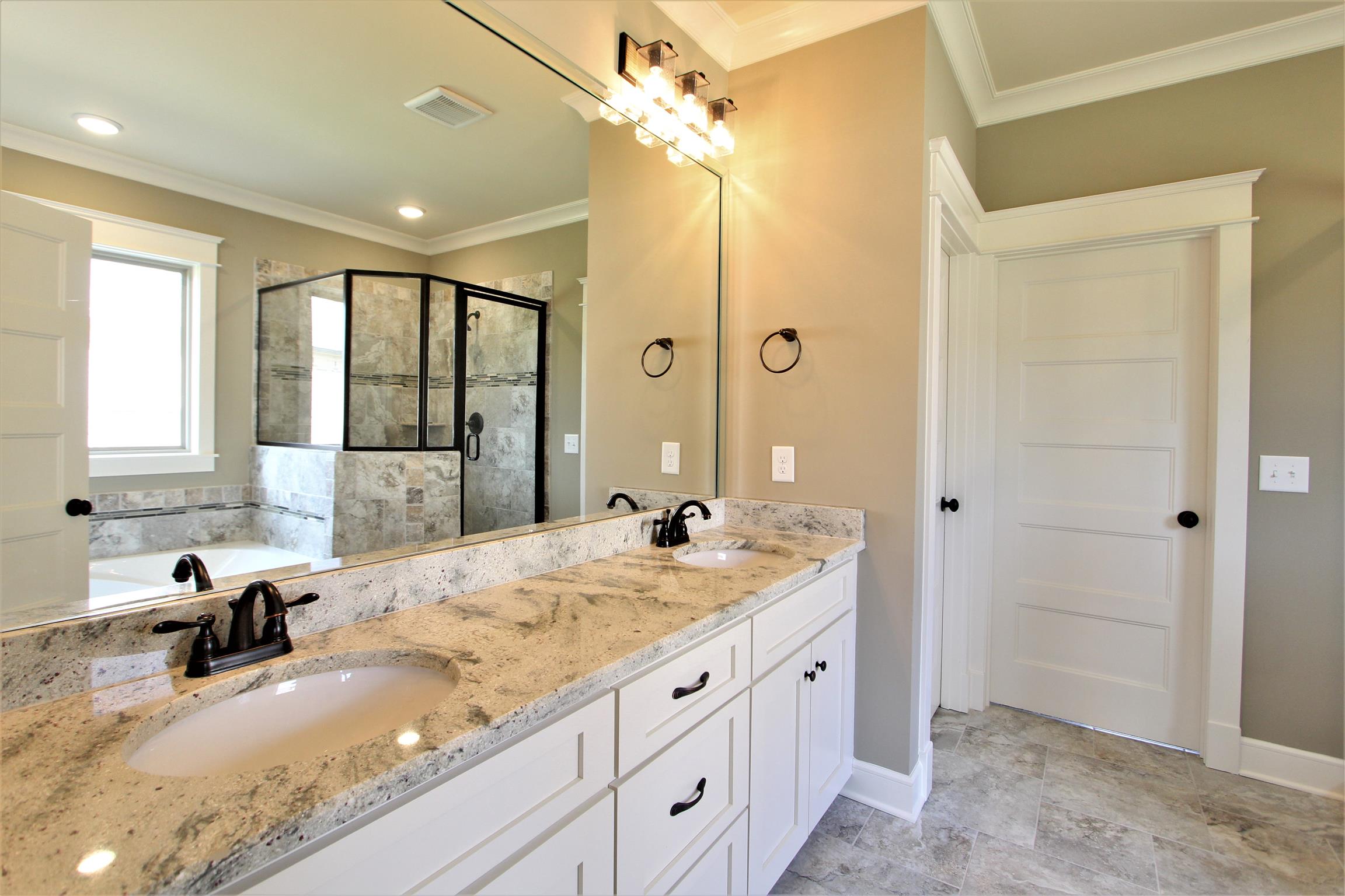 1223 Mires Road, Unit 15C Mount Juliet, TN 37122 - Photo 20 of 29 Master Bath With Double Vanities And Granite Countertops