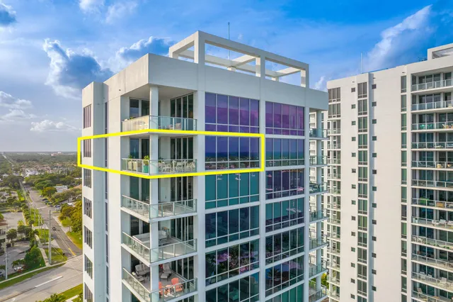 a front view of a building