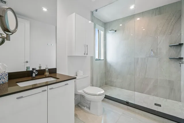 a view of the patio with couches and a potted plant on the floor