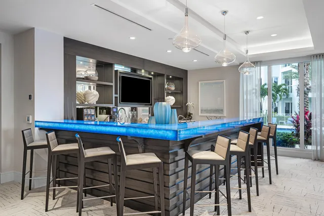 a front view of a building