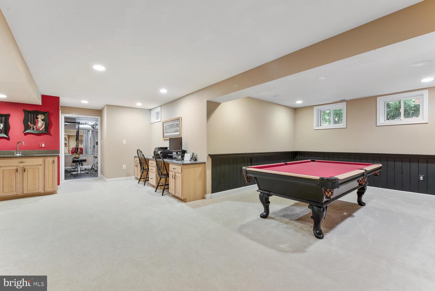 4508 Random Ridge Circle Olney, MD 20832 - Photo 29 of 41 Spacious Basement Rec Room