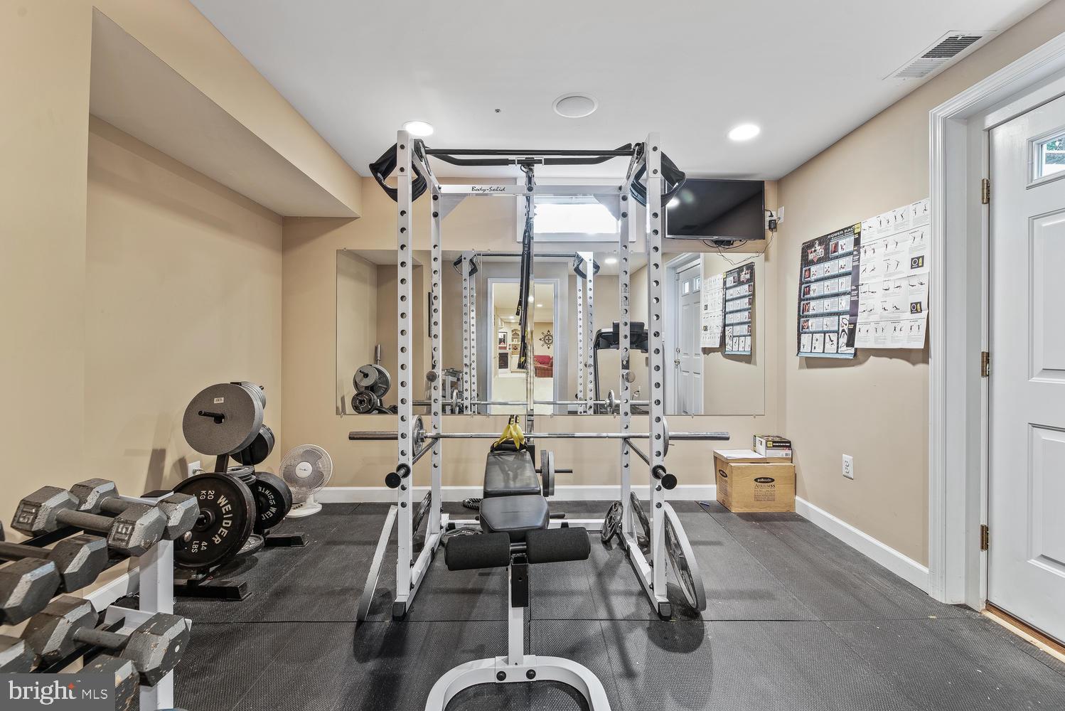 4508 Random Ridge Circle Olney, MD 20832 - Photo 36 of 41 Basement Exercise Room