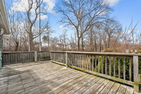 a view of a balcony