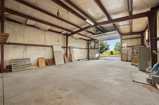 a view of storage and utility room
