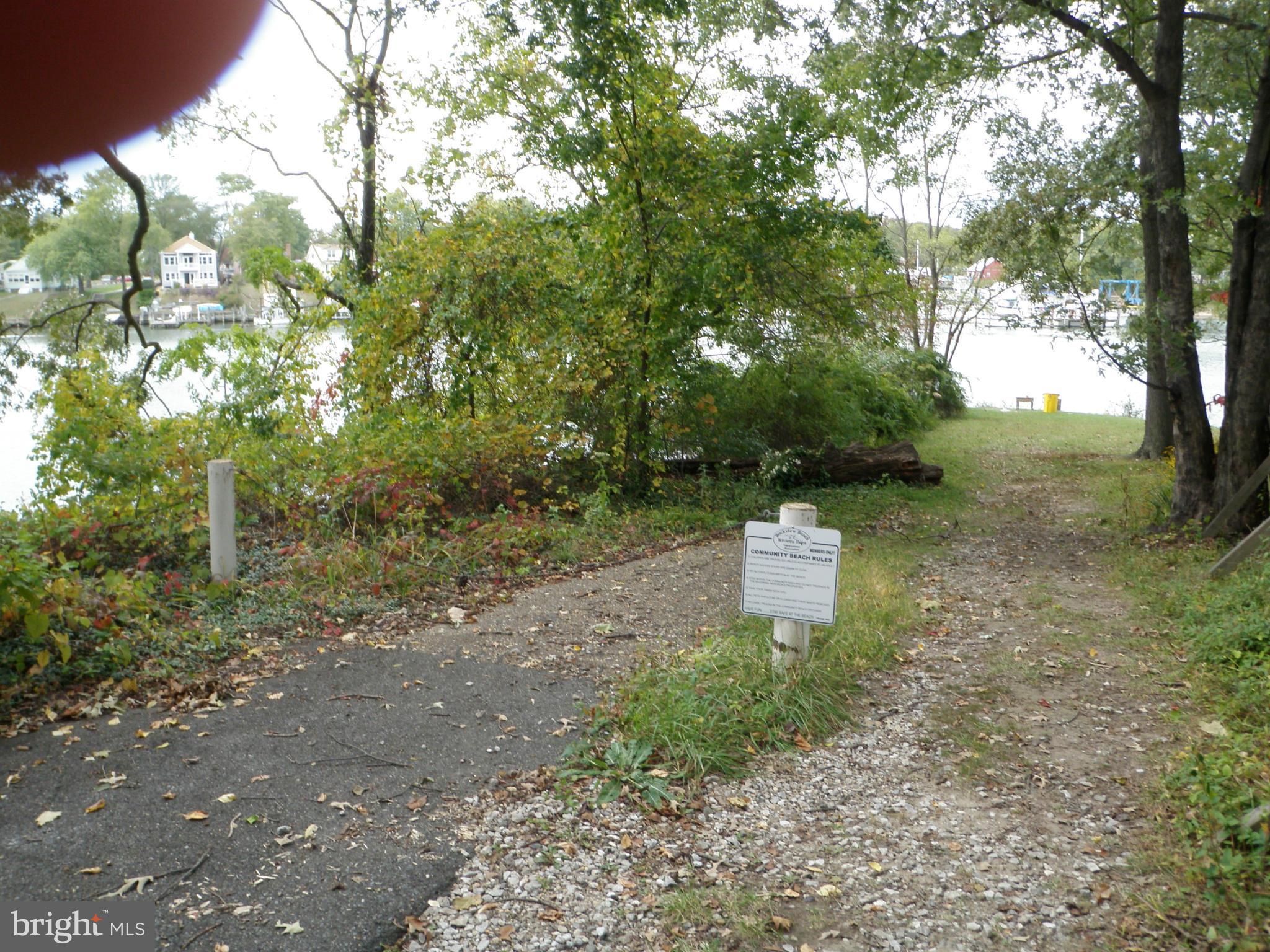 View of the community water privilege