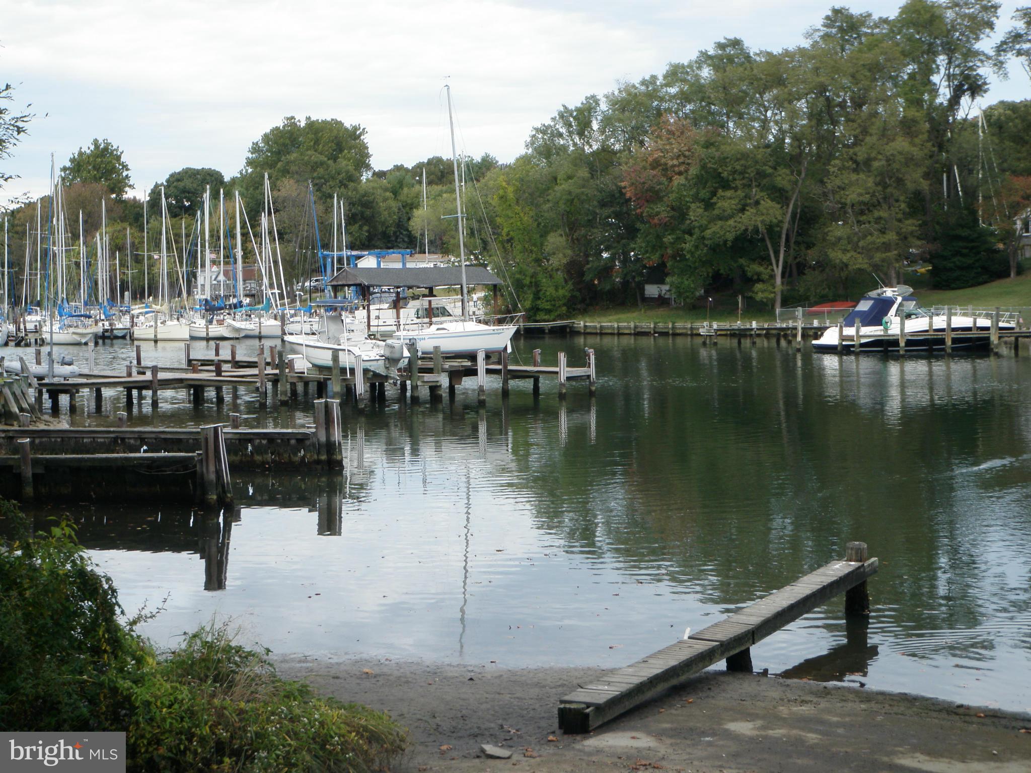 View of the boat ramp