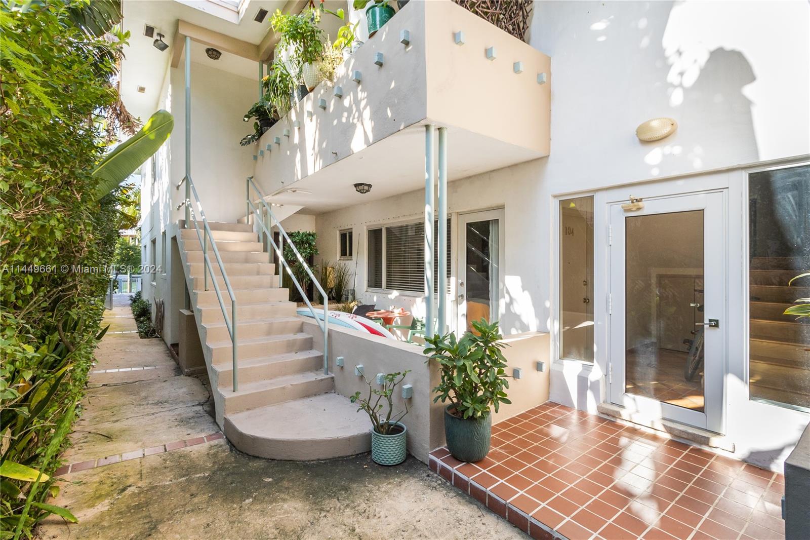 a view of outdoor space and porch