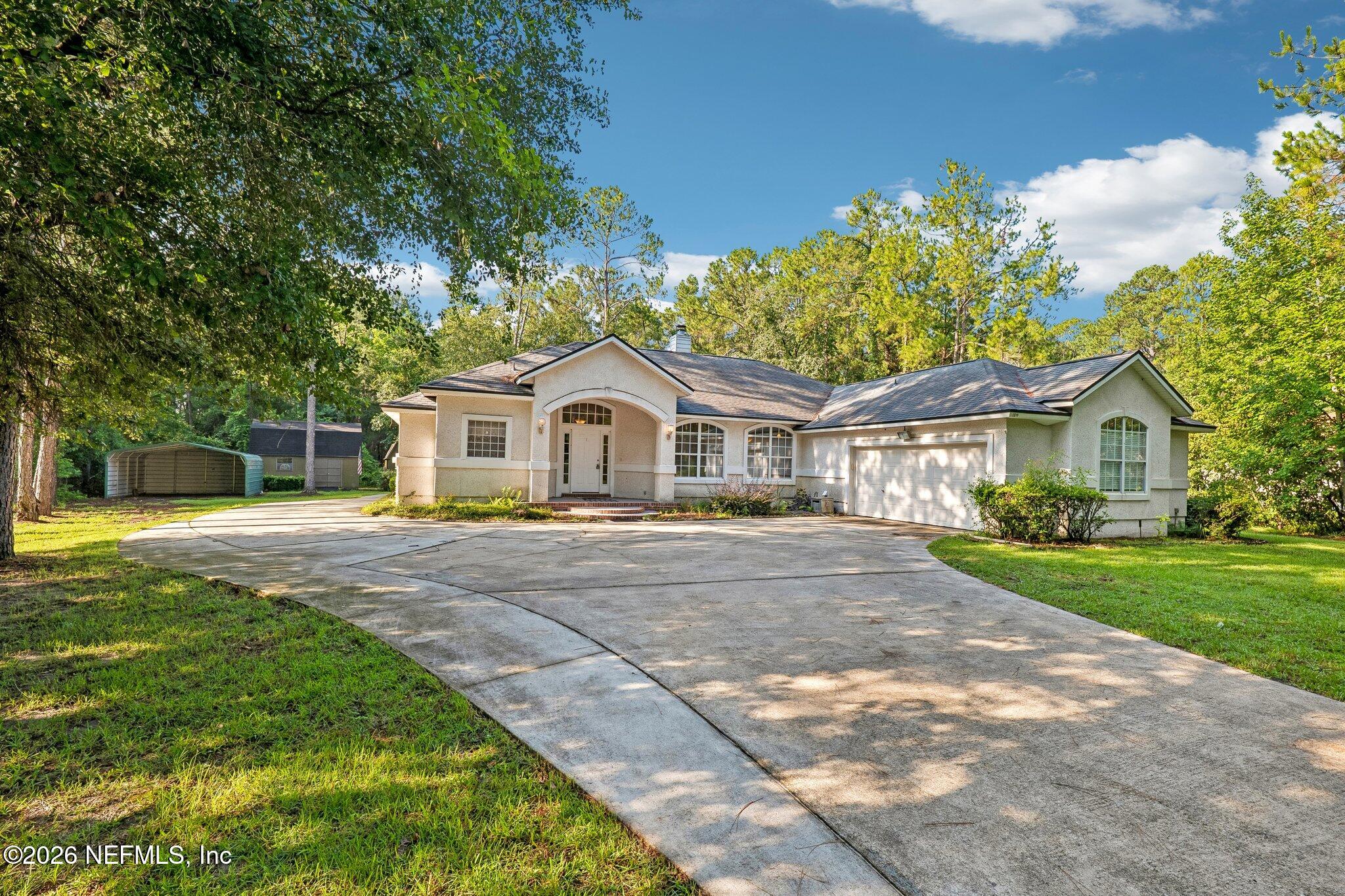1229 Cactus Cut Road Middleburg, FL 32068 - Photo 4 of 116 Driveway