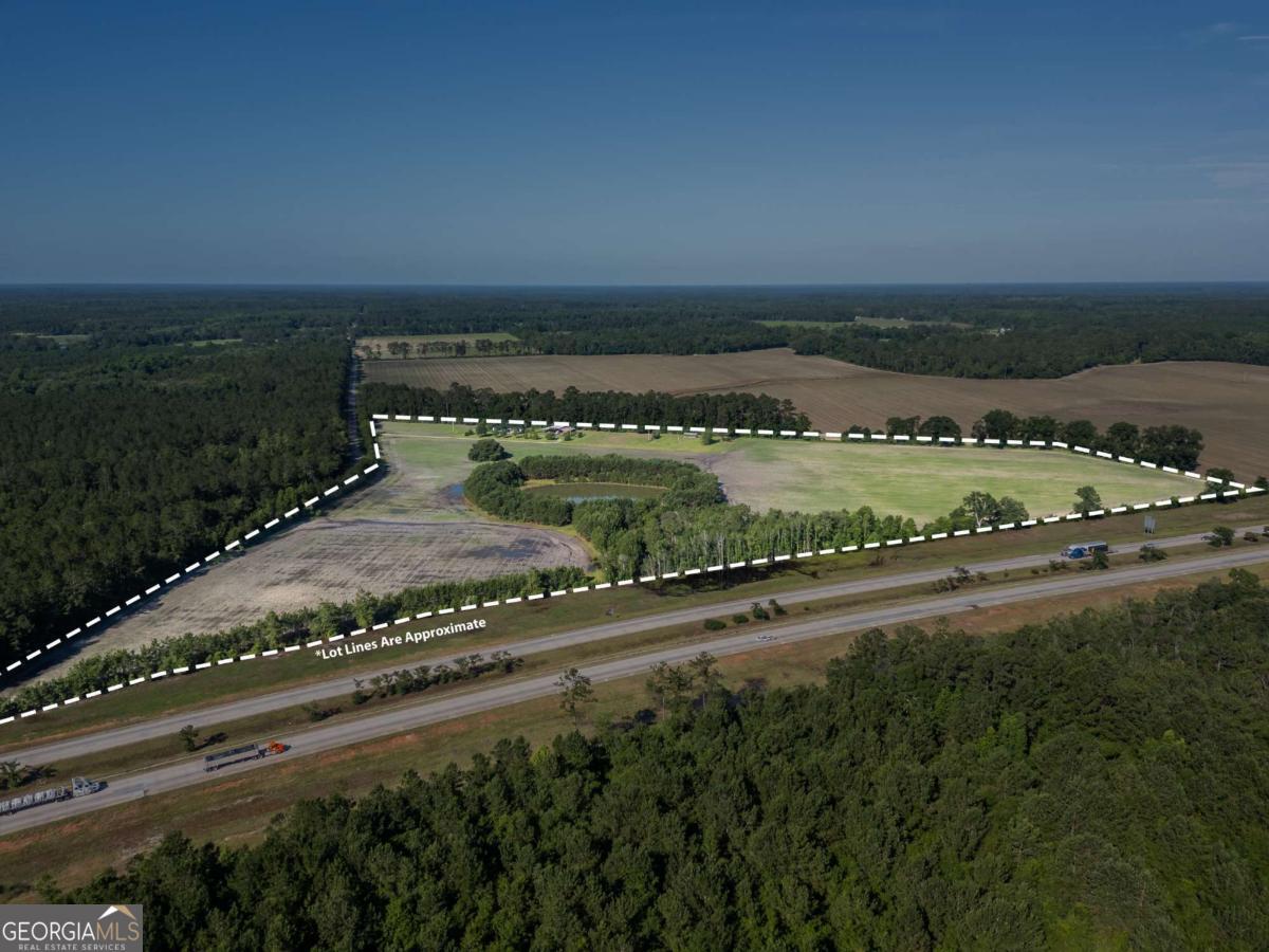 a view of a city street